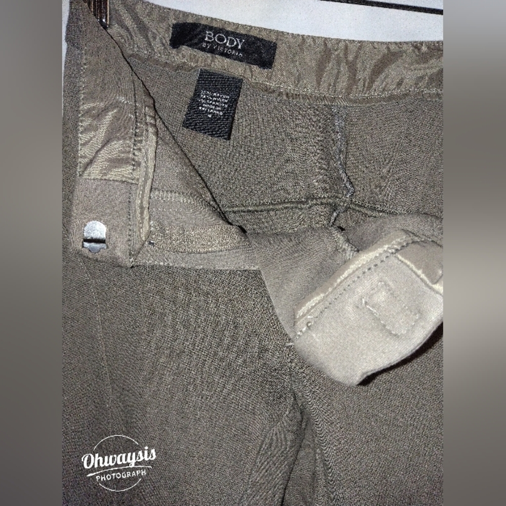 Victoria's Secret Body Olive-Taupe Ponte Pants Size 4